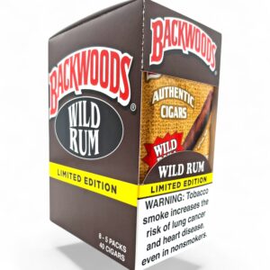 BACKWOODS 8/5PK WILD RUM