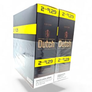 DUTCH MASTERS 2/1.29 JAVA FUSION 30CT
