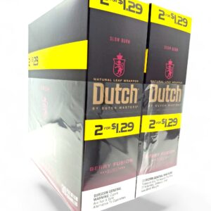 DUTCH MASTERS 2/1.29 BERRY FUSION 30CT