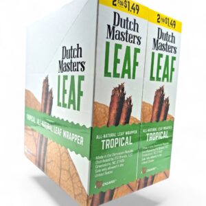DUTCH MASTERS LEAF 2/1.49 TROPICAL 30CT
