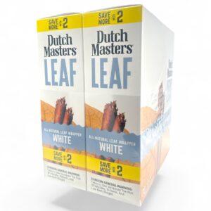 DUTCH MASTERS LEAF 2PK WHITE 30CT