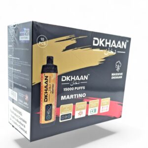 DKHAAN 15000 PUFFS DISPOSABLE 10CT -MARTINO