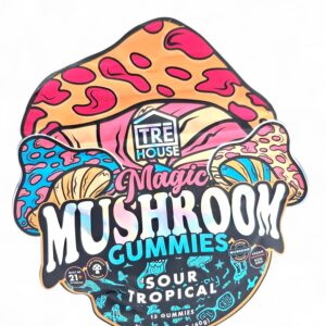 TRE HOUSE MAGIC MUSHROOM GUMMIES 60G - SOUR TROPICAL