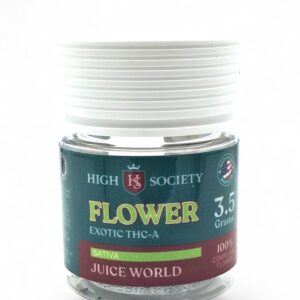 HIGH SOCIETY 3.5GM EXOTIC THC-A FLOWER -JUICE WORLD