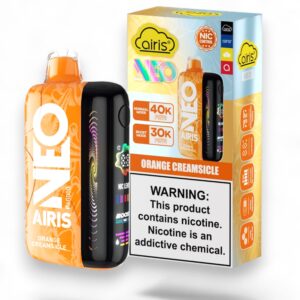 AIRIS NEO P40000 PUFF DISPOSABLE 5CT -ORANGE CREAMSICLE