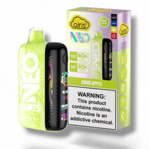 AIRIS NEO P40000 PUFF DISPOSABLE 5CT -SOUR APPLE
