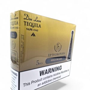 DON LEON TEQUILA 24K PUFFS PINA COLADA 5CT