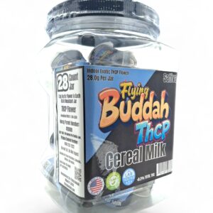 FLYING BUDDAH 1GM JAR INDOOR THCP FLOWER CEREAL MILK FUEL 28CT SATIVA