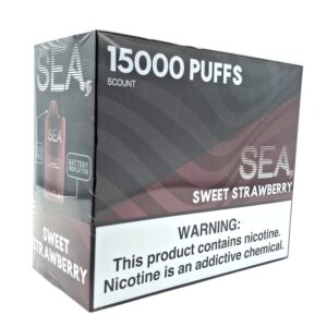 SEA 150000 PUFFS PUFFS DISPOSABLE 5CT BOX -SWEET STRAWBERRY