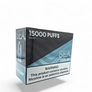 SEA 150000 PUFFS DISPOSABLE 5CT BOX -COOL MINT