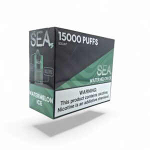 SEA 150000 PUFFS PUFFS DISPOSABLE 5CT BOX -WATERMELON ICE