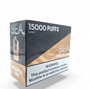 SEA 150000 PUFFS PUFFS DISPOSABLE 5CT BOX -PINEAPPLE LIME