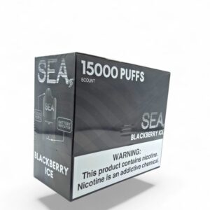 SEA 150000 PUFFS PUFFS DISPOSABLE 5CT BOX -BLACKBERRY ICE