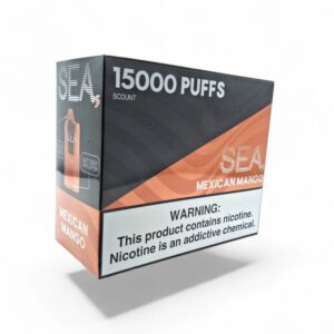 SEA 150000 PUFFS PUFFS DISPOSABLE 5CT BOX -MEXICAN MANGO