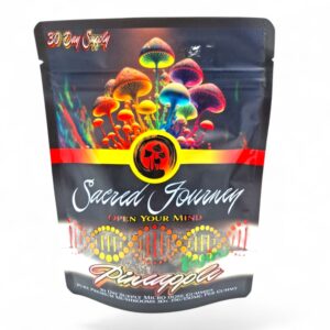 SACRED JOURNEY 150MG MICRODOSE GUMMY PINEAPPLE EACH