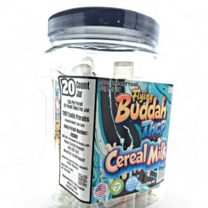 FLYING BUDDAH 2GM INDOOR EXOTIC THCP PREROLL 20CT JAR -CEREAL MILK INDICA