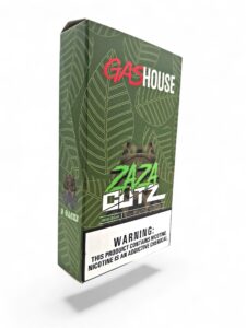 GAS HOUSE ZAZA CUTZ WRAPS  5/5CT BOX - IRISH CREAM