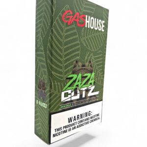 GAS HOUSE ZAZA CUTZ WRAPS  5/5CT BOX - IRISH CREAM