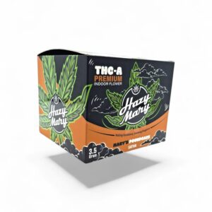 HAZY MARY THC-A 3.5GM PREMIUM INDOOR FLOWER -MARY'S POUNDCAKE 5CT