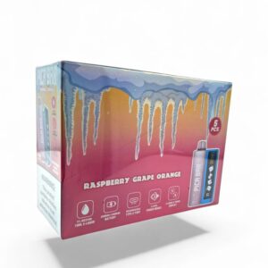 PICA BAR TUNING 30000PUFFS DISPOSABLE KIT 5CT -RASPBERRY GRAPE ORANGE