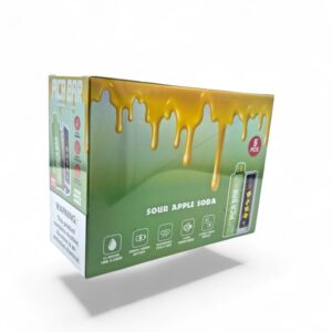 PICA BAR TUNING 30000PUFFS DISPOSABLE KIT 5CT -SOUR APPLE SODA