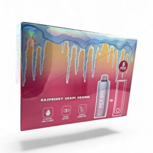 PICA BAR TUNING 30000PUFFS DISPOSABLE POD 5CT -RASPBERRY GRAPE ORANGE