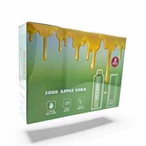 PICA BAR TUNING 30000PUFFS DISPOSABLE POD 5CT -SOUR APPLE SODA