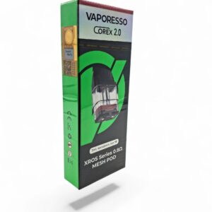 VAPORESSO XROS SERIES TOP FILL 3ML REFILLABLE REPLACEMENT PODS 0.8OHM MESH - 1CT/4PK