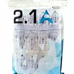 AQVAZE 2.1A USB CAR ADAPTOR 12CT