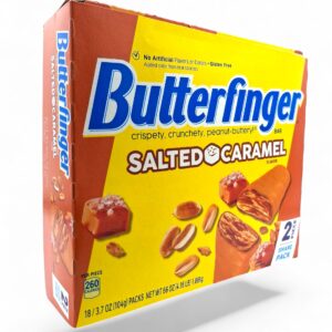 NESTLE BUTTERFINGER SALTED CARAMEL 3.7OZ KING SIZE 18CT