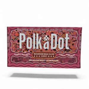 POLKA DOT 10000MG MUSHROOM MAGIC BLEND GUMMIES 10CT -DRAGONFRUIT LEMONADE
