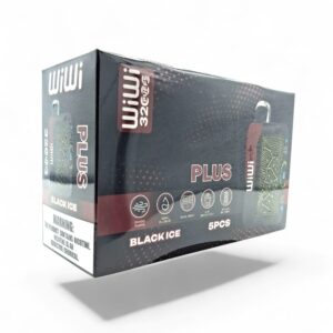 WIWI PLUS 32000PUFF DISPOSABLE 5CT -BLACK ICE