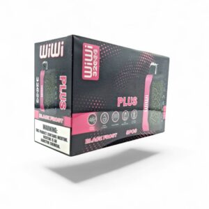 WIWI PLUS 32000PUFF DISPOSABLE 5CT -BLACK FROST