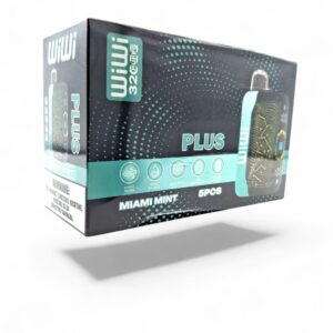 WIWI PLUS 32000PUFF DISPOSABLE 5CT -MIAMI MINT