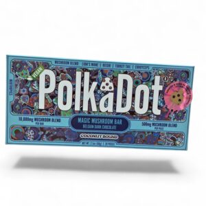 POLKA DOT 12000MG MUSHROOM CHOCOLATE EACH -MIDNIGHT COCONUT