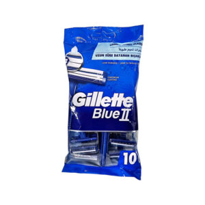 GILLETTE BLUE II  CHROMIUM 10CT
