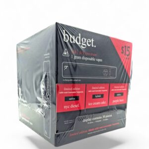 BUDGET LIMITED EDITION D8 1GM DISPOSABLES 30CT BOX