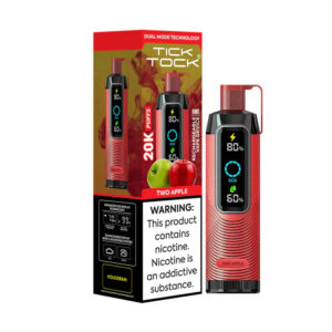 TICK TOCK 20000PUFF DISPOSABLE 5CT -TWO APPLE