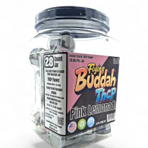 FLYING BUDDAH 1GM JAR INDOOR THCP FLOWER PINK LEMONADE 28CT INDICA
