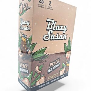 BLAZY SUSAN TEA LEAF WRAPS 2PK/25CT -PEACH