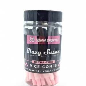 BLAZY SUSAN RICE CONES 53MM JAR 50PC