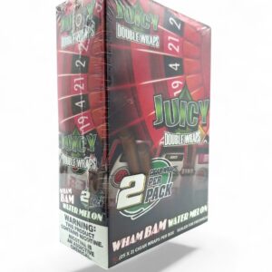 JUICY CIGAR WRAPS BOX WATERMELON 2/25CT