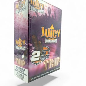 JUICY CIGAR WRAPS BOX TRIP 2/25CT