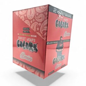 COLOR SHEET WRAP 25CT BOX -BERRIES