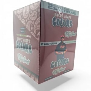 COLOR SHEET WRAP 25CT BOX -GRAPE