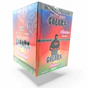 COLOR SHEET WRAP 25CT BOX -RNBW