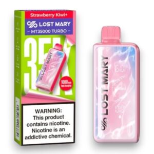 LOST MARY-ELF BAR DISPOSABLE MT-35000 PUFF 5CT -STRAWBERRY KIWI +