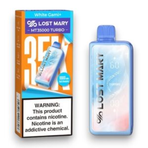 LOST MARY-ELF BAR DISPOSABLE MT-35000 PUFF 5CT -WHITE GAMI +