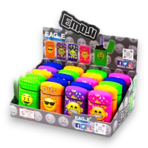 EAGLE TORCH LIGHTER 2" EMOJI (PT113EJ) BOX 20CT