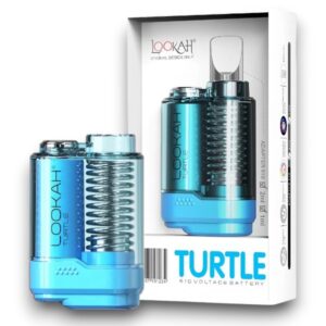 LOOKAH TURTLE 400mAH VARIABLE VOLTAGE 510 THREAD BATTERY BLUE - 1CT